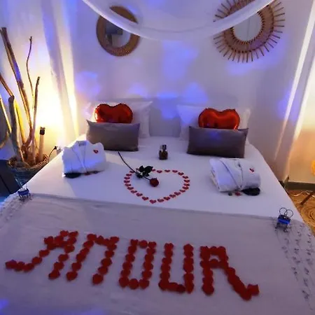 Topaze Nuitee Romantique Avec Jacuzzi *